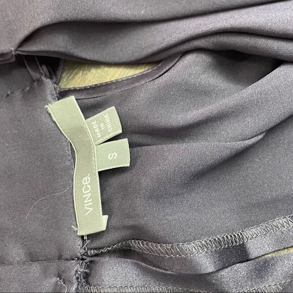 Vince Cascade Silk Stretch Halter Top - Picture 8 of 9